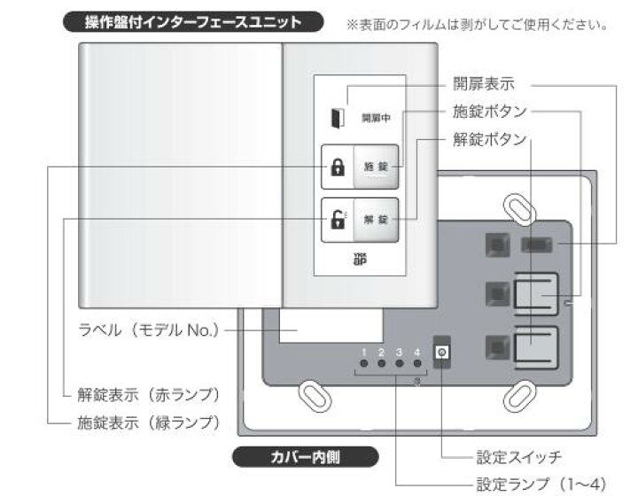 楽天市場】YKKap オプション 操作盤付インターフェースユニット ライト 
