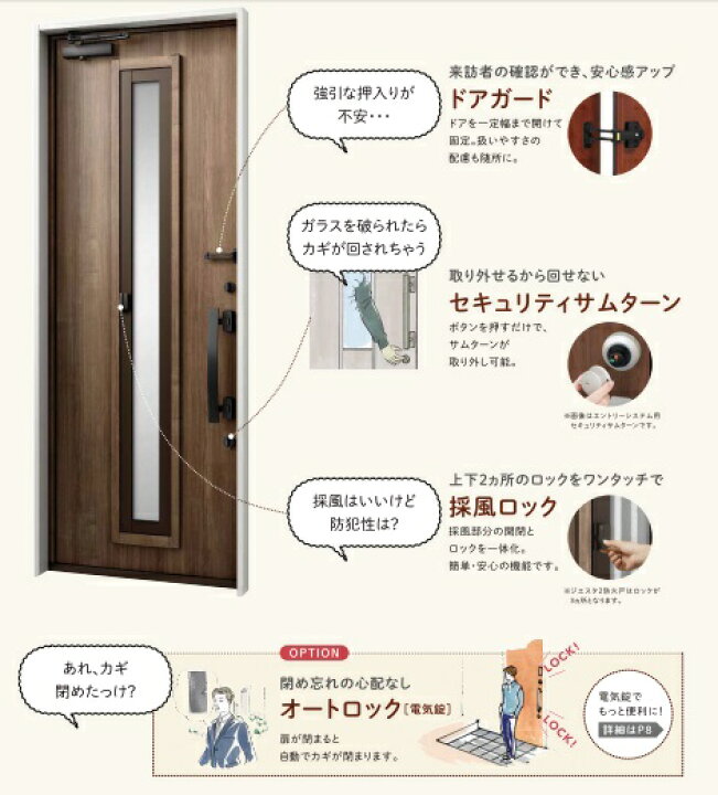 玄関ドア、LIXILジエスタ2 M26 （ドア枠付き）未使用品