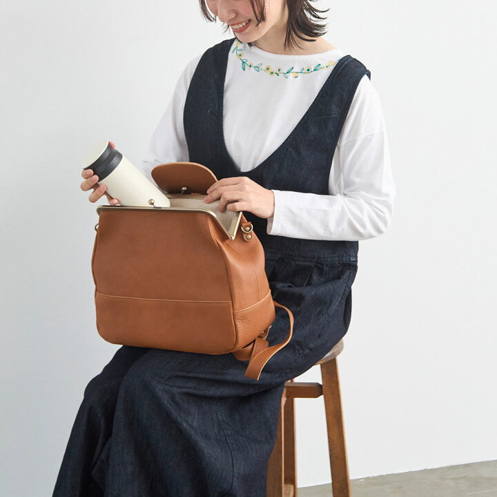 楽天市場】Kanmi./カンミ mukurino がま口 3WAYリュック B24-97 バッグ 