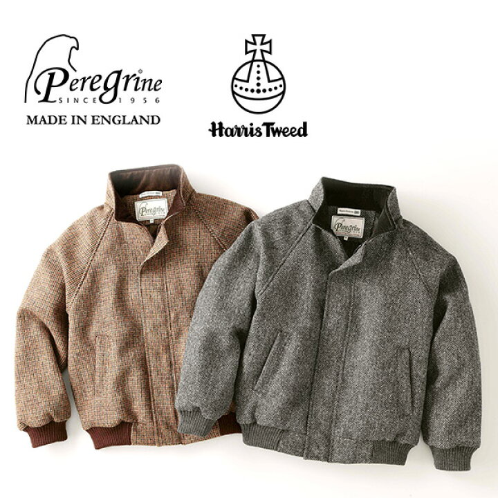 楽天市場 ハリスツイード 送料無料 英国製 Harris Tweed ブルゾン ブルゾン アウター メンズ 秋冬 秋服 冬服 40代 50代 ファッション かっこいい 防寒 グレンフィールド 父の日 名入れギフト豊富 グレンチェック