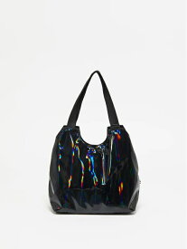 限定モデル Jack Gomme ジャックゴム TILLY LIGHT TRICOLOR TOTE BAG A4トートバッグホログラム TILLY-1737トリコロール ショルダーバッグ ユニセックス