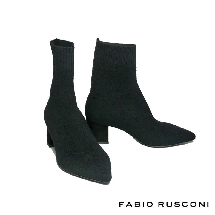 楽天市場】SALE ファビオルスコーニ FABIO RUSCONI ソックス風ブーツ 