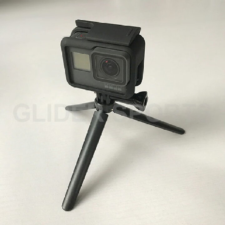 GoPro ばっち HERO8 本体+ 三脚（自撮り棒内部に三脚収納可）