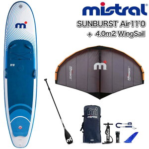 MISTRAL ~Xg SUP Tbv SUNBURST air 11'0 sports + 4.0m2 Wing Sail (abc9252) Complete set To[Xg GA[ ECOZC X^hAbvphT[tB Ct[^u mistral Ct[^[ 