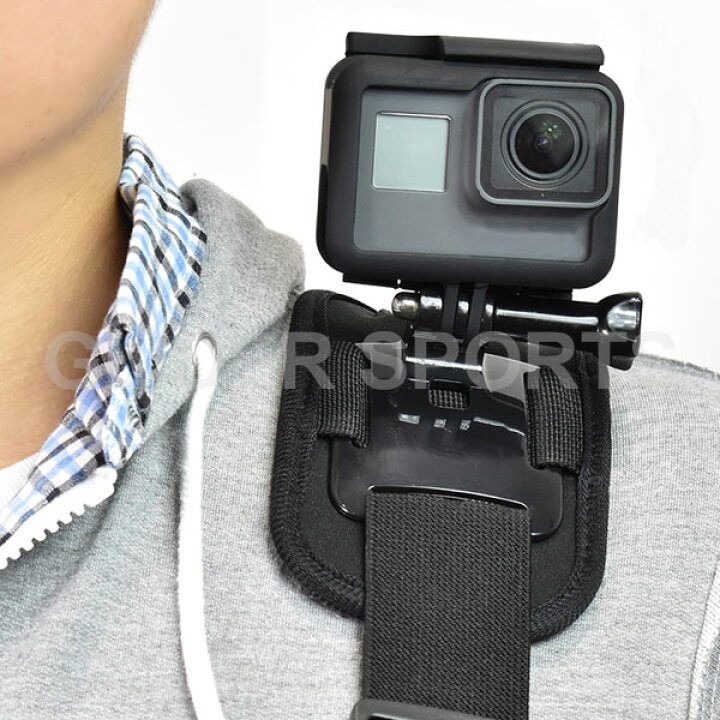 公式の ゴープロ9 アクションカメラ ヘッドストラップ マウント互換アクセサリー Gopro Hero9 調節可能 頭部固定ベルト Hero8 Hero7 Hero6 Hero5