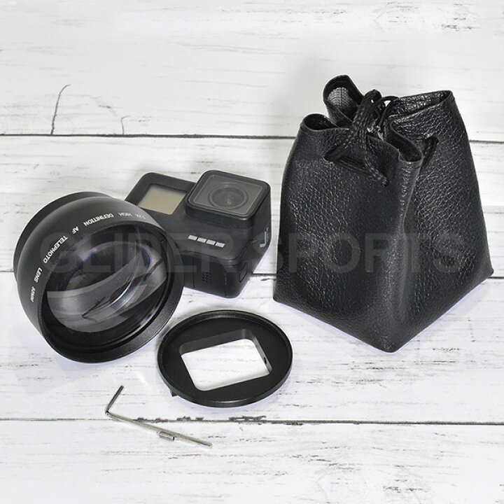 楽天市場】GoPro 用 (HERO7Black HERO6対応) 2倍ズームレンズ ×2  