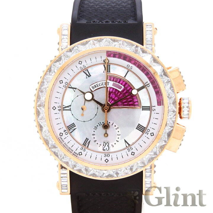 楽天市場】ブレゲ（BREGUET）マリーン 5829 クロノグラフ バゲット 