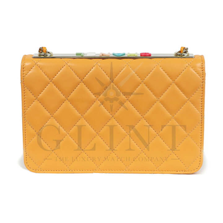 楽天市場】シャネル（CHANEL）チェーン ウォレット オレンジ 