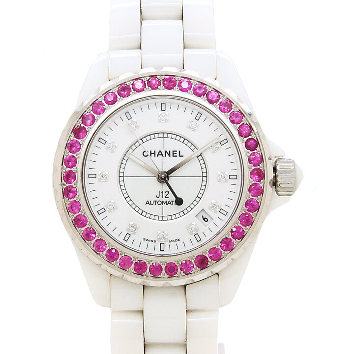 楽天市場】シャネル（CHANEL）J12 ジェイトゥエルヴ 38mm用 ピンク  