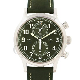 パテックフィリップ（PATEK PHILIPPE）コンプリケーション カラトラバ パイロット・トラベルタイム・クロノグラフ 5924G-010〔メンズ〕〔腕時計〕【中古】