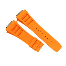 リシャールミル（RICHARD MILLE）RM030用替えベルト オレンジ ラバーベルト バンド 純正品 時計用【未使用品】