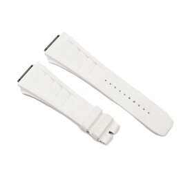 リシャールミル（RICHARD MILLE）RM011-03用替えベルト ホワイト ラバーベルト 純正品【未使用品】