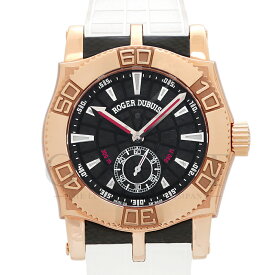 ロジェデュブイ（ROGER DUBUIS）イージーダイバー SE43 14 5K 53R 18Kピンクゴールド ブラック文字盤〔メンズ〕〔腕時計〕【中古】