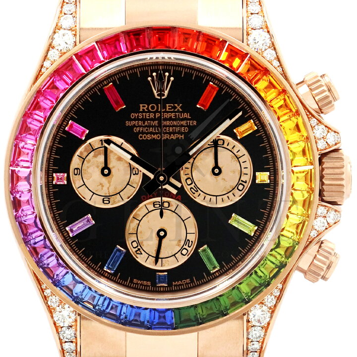 楽天市場】ロレックス（ROLEX）デイトナ レインボー 116595RBOW エバー 