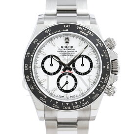 ロレックス（ROLEX）デイトナ 126500LN ホワイト文字盤 〔2025年7月/ランダムシリアル〕〔メンズ〕〔腕時計〕【新品】