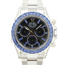 ロレックス（ROLEX）デイトナ 126599TSA ホワイトゴールド ブルーサファイヤ〔2025年7月/ランダムシリアル〕〔シークレットモデル〕〔メンズ〕〔腕時計〕【中古】