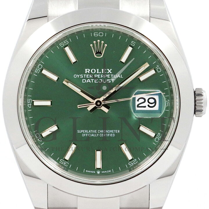 楽天市場】ロレックス（ROLEX）デイトジャスト41 126300 ミント 