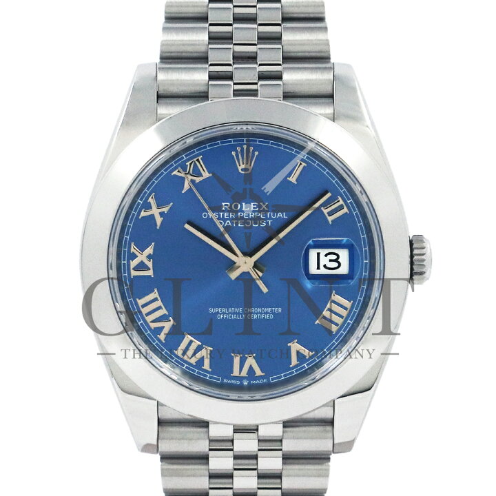 楽天市場】ロレックス（ROLEX）デイトジャスト41 126300 アズーロ 