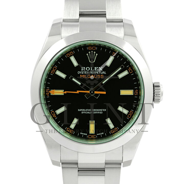 楽天市場】ロレックス（ROLEX）ミルガウス 116400GV ブラック文字盤  