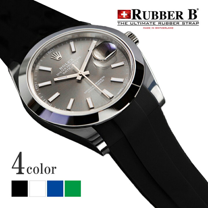 楽天市場】ラバーB（RUBBERB）ロレックス デイトジャスト36専用ラバー  