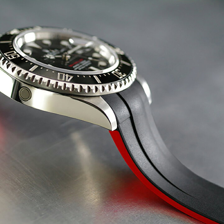 楽天市場】ラバーB（RUBBERB）ロレックス シードゥエラー43mm（126600 