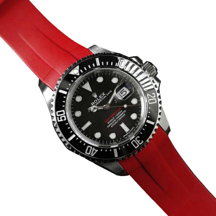 楽天市場】ラバーB（RUBBERB）ロレックス シードゥエラー43mm（126600 