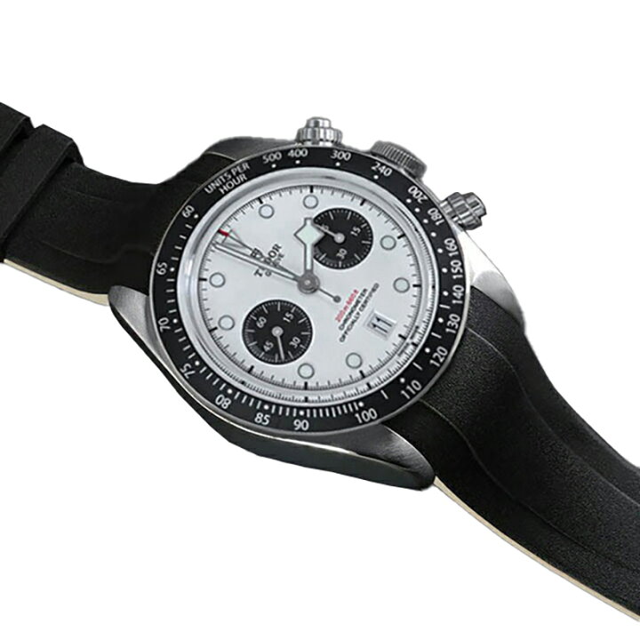 楽天市場】ラバーB（RUBBERB）チューダー ブラックベイ クロノ 41mm 