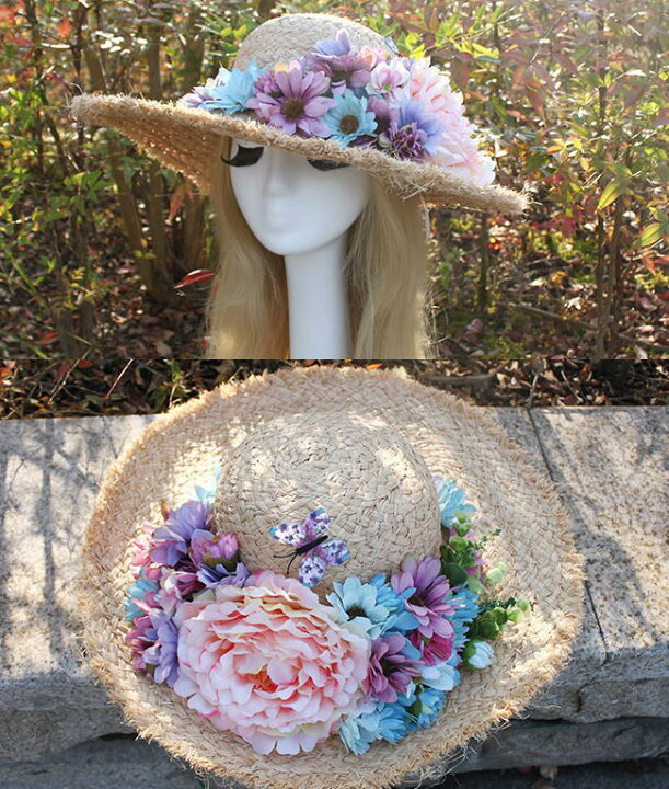 楽天市場 かごバッグ 麦わら帽子 セット ナチュラル ベージュ カラフル 送料無料 フラワー 花 蝶々 カゴバッグ 帽子 ストローハット ハット レディース 籠 バッグ リゾート かばん オシャレ Glitter Dress グリッタードレス ｇｌｉｔｔｅｒ ｄｒｅｓｓ