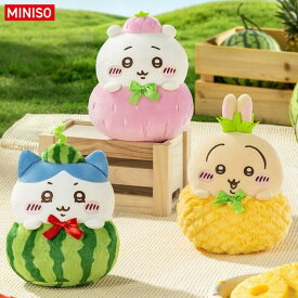 ちいかわ MINISO フルーツマーケット ぬいぐるみ マスコット ハチワレ うさぎ Fruit Market キャラクター グッズ 全3種