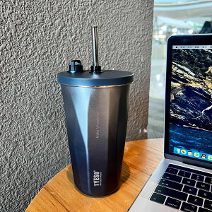 �^���u���[ �X�g���[�t�� ���� �ۉ� 600ml �W�t�� ��e�� �R��Ȃ� �ۗ� �����^�� �}�O�{�g�� ������ �� �X�e�����X �J�b�v