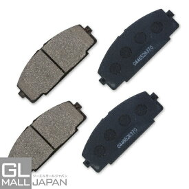 【FUNJOB】ブレーキパッド 左右4枚1セット STBP-052 / ブレーキ鳴き止めグリス付 NAO材使用 オーガニック素材