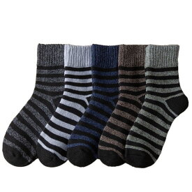 5足組 厚手 暖かい 防寒靴下 秋冬 蒸れない ルームソックス ビジネスソックス 靴下 メンズ メンズソックス 紳士靴下 メンズ靴下 スニーカーソックス スポーツソックス くつした くつ下 吸汗 速乾 抗菌 消臭 防臭 通勤 通学