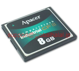 新品【東京発★適格請求書★税込】Real Apacer 8GB CompactFlash CNC Compact Flash Industrial CF III Memory Card【6ヶ月保証】