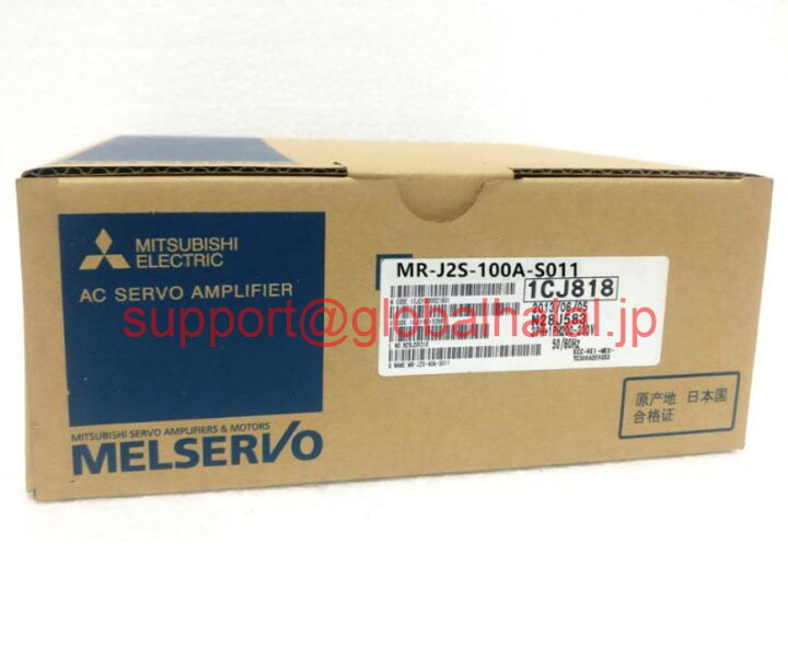楽天市場】新品【東京発☆適格請求書☆税込】 MITSUBISHI/三菱 MR-J2S 新品未使用MITSUBISHI MR-J2S-100A MELSERVO