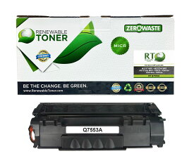 再生可能トナー互換MICRトナーカートリッジ HP 53A Q7553A レーザープリンターP2015 M2727用