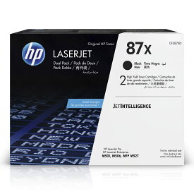 HP CF287XD (87X) Toner black 18K pages Pack qty 2