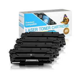 SuppliesOutlet 互換トナーカートリッジ HP 14X / CF214X用 ブラック 4個パック