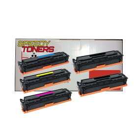 SpeedyTonerリサイクルトナーカートリッジ交換用HP 305 A (ブラック、シアン、マゼンタ、イエロー、5 - Pack )