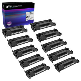 Speedyインク ? 10pk互換交換用HP 26 X cf226 X cf226 HYブラックトナーの使用でHP LaserJet Pro m402 N、m402dn、m402dw、MFP m426fdn、MFP m426fdw