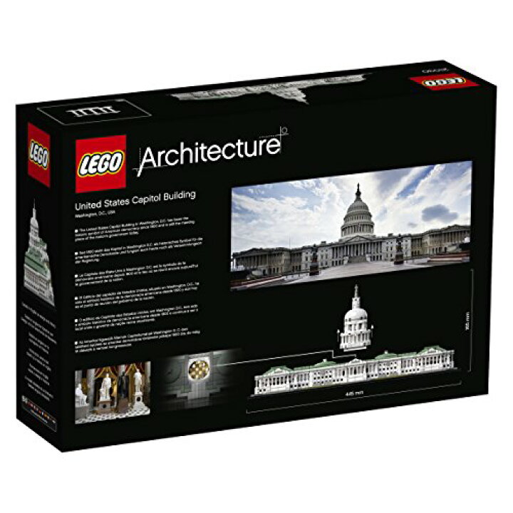 楽天市場】レゴ (LEGO) アーキテクチャー アメリカ合衆国議会議事堂 