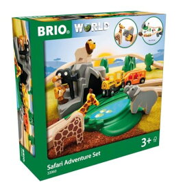 BRIO (ブリオ) WORLD サファリアドベンチャーセット[木製レール おもちゃ]33960