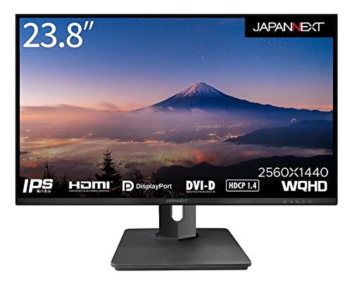 楽天市場】JAPANNEXT 23.8インチ IPS WQHD(2560 x 1440) 解像度対応