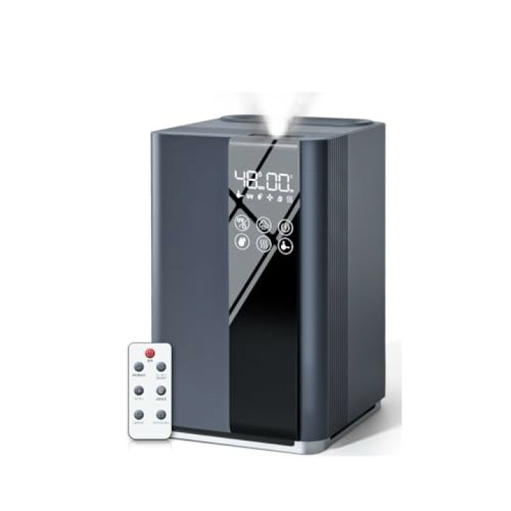 楽天市場】加湿器 大容量 5L 【2023年モデル 4重除菌浄化 & マイナス  