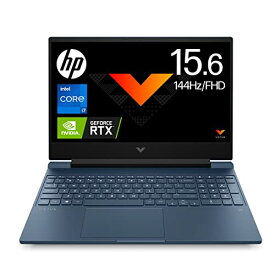 HP ノートパソコン ゲーミングPC NVIDIA GeForce RTX 3050 Ti Laptop グラフィックス 144 Hz Victus by HP 15-fa0001TX 15.6インチ インテル Core i7 16GB 512GB SSD フルHD Windows11 Home パフォーマンスブルー (型番:77Q68PA-AAAA)
