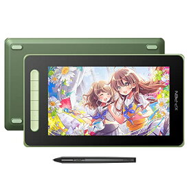 XPPen 液タブ 10インチ Androidスマホ使用可能 X3チップ搭載ペン IPS フルラミネーション 液晶ペンタブレット 4色選択可 初心者 イラスト 写真加工 ソフトウェア特典付 Android Windows MacOS対応 Artist 10セカンド (グリーン)