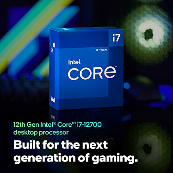 楽天市場】インテル INTEL CPU Core i7-12700 / 12/20 / 2.1GHz