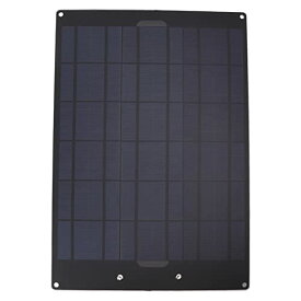 ソーラーパネル 50W ポータブル 太陽電池パネル 高変換効率 単結晶シリコン ソーラーパネル バッテリー充電器 アウトドア キャンプ 旅行用 スプリント付き