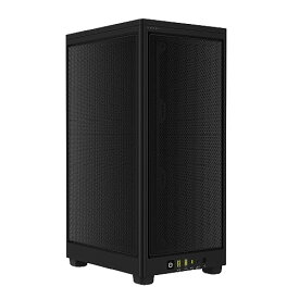 CORSAIR 2000D AIRFLOW Mini-ITX PC ケース [ブラック]- Mini-ITX フォームファクタ - スチールメッシュパネル 小型PCケース CC-9011244-WW