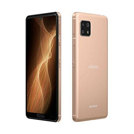 SHARP SIMフリースマホ AQUOS sense5G ライトカッパー