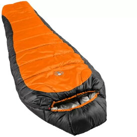 Coleman コールマン ノースリム マミー型 寝袋 オレンジ ブラック -17.8℃ 188cm 大人用 キャンプ アウトドア スリーピングバッグ サーモテック 秋 冬用 シュラフ 氷点下 洗濯機 丸洗い可